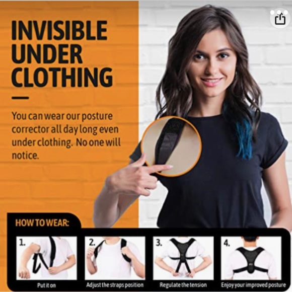 Posture Corrector Brace For Pain Relief - Picture 5 of 6